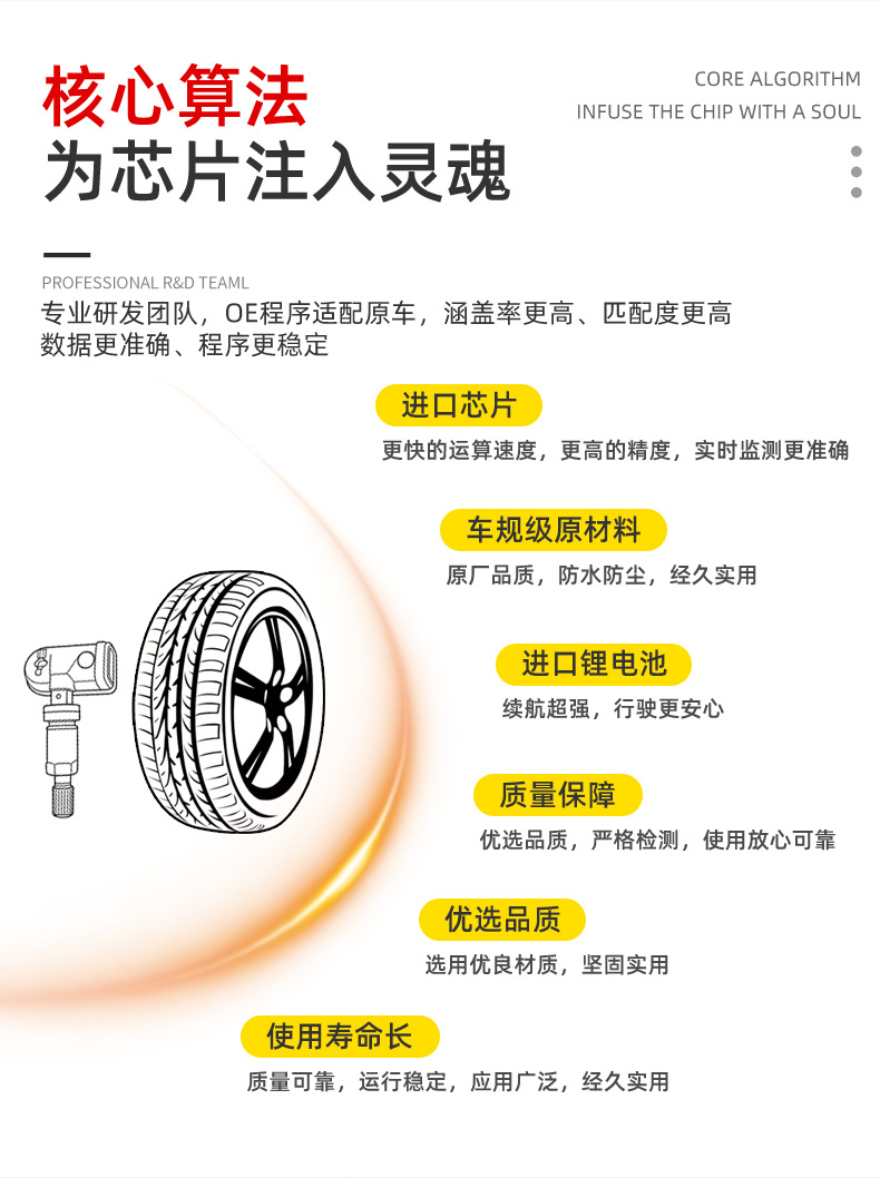 13598772 Tire Pressure Sensor Dedicated Tpms Car Tire Pressure Monitor External Optional Manufacturer
