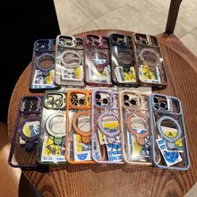 适用iPhone17ProMax手机壳U7一体双支架系列保护套五金按键苹果17