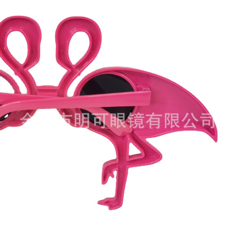 Gafas de Fiesta con Diseño de Flamenco de ABS para Playa y Verano