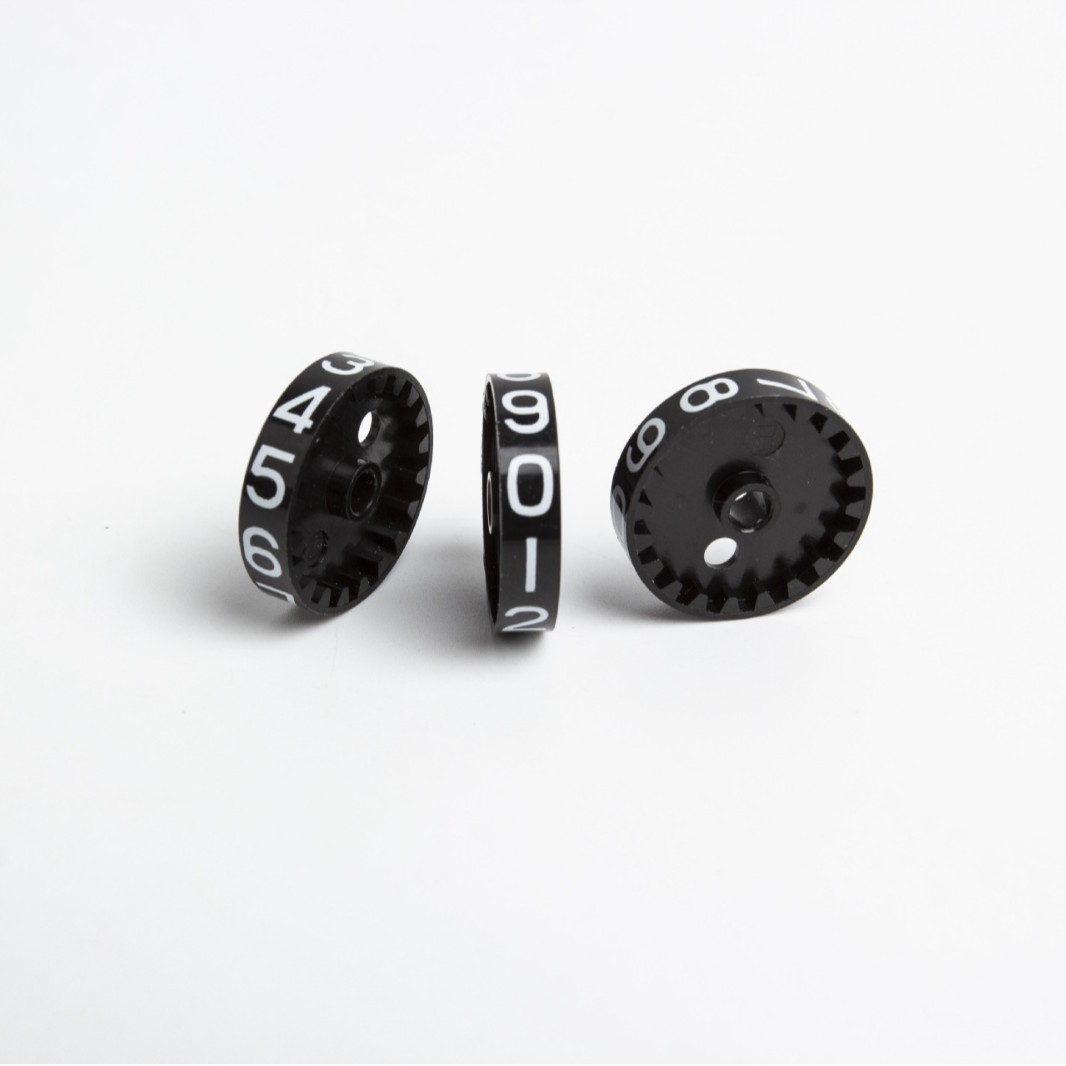 适用于摩托车机械式转速表里程表计数器数字轮塑料字轮