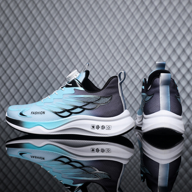 Zapatos de hombre de verano nuevos zapatos de deporte casuales transpirables botones de moda moda universal zapatos de correr de estudiantes ligeros