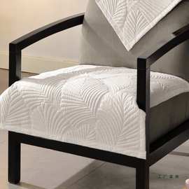 椅垫坐垫座垫子四季单人沙发垫盖布套罩巾棉质毛绒单个车屁垫久坐