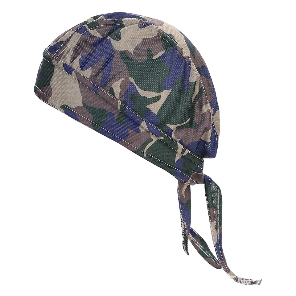 Outdoor Riding Equipment Mountain Bike Sports Headband Pirate Hat Sun-proof Sweat-absorbent Sunshade Headgear Riding Cap