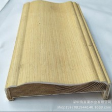 实木木线条 装饰线条 地脚线 腰线 楼梯扶手 无纺布木皮包覆线条