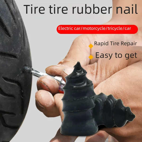 Electric Vehicle Vacuum Tire Repair Glue Nails, Car Tire Mushroom Nails, No-Disassembly Repair Tools, Motorcycle Glue Nails Wholesale