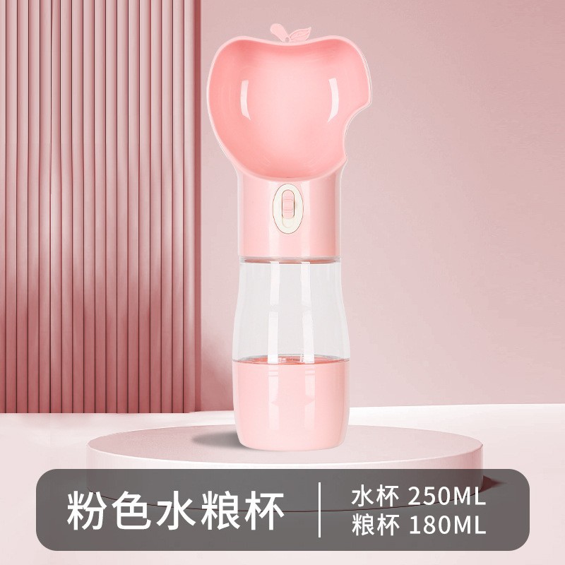 Botella de agua portátil para mascotas, ideal para viajes