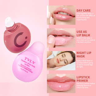 Cross-Border Tvlv Squalane Amino Acid Lip Balm Autumn and Winter Moisturizing and Fading Lip Lines Anti-Drying Lip Mask Essence
