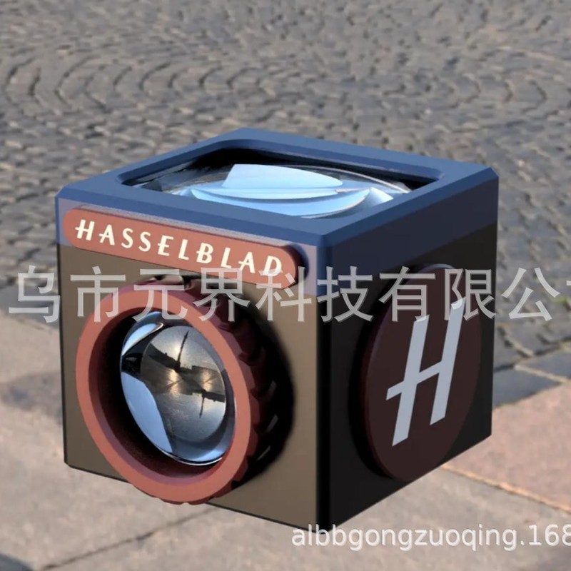 【邪修同款】腰平取景器创意3D打印自制diy模型菲涅尔50mm光学透|undefined