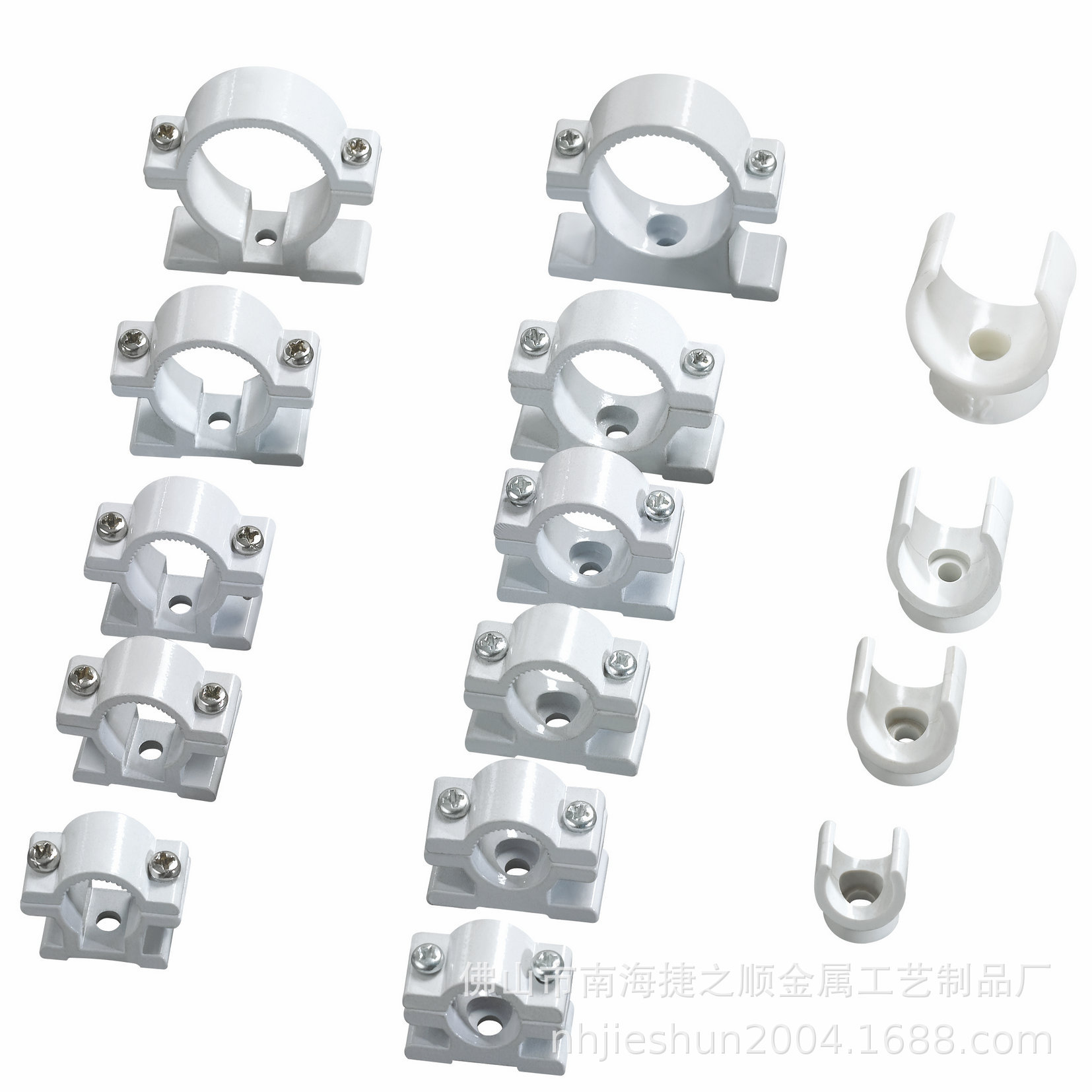 工厂直发管夹 铝合金扣座管箍管卡铝塑管固定座 管割刀支架铝合金