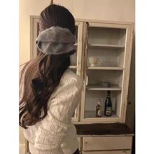 韩系甜美大肠发圈ins低丸子头绳女新款秋冬毛线皮筋气质头花发饰