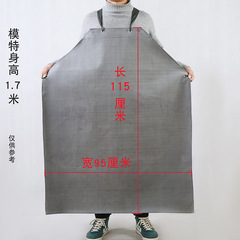 Rubber Waterproof Apron Industrial Oil-Resistant Acid-Base ResistantApron for Men Large and Thick Durable Canvas Stone Apron Wholesale