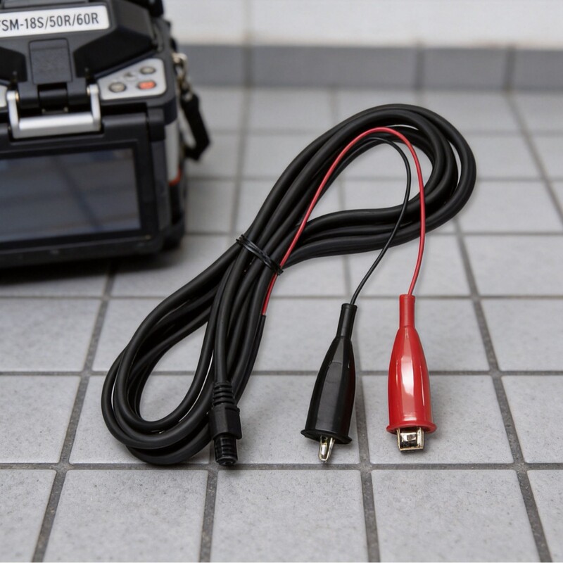 Fujikura optical fiber fusion splicer FSM-18S/18R/50s/50R/60s/60R DC power cord DCC-13 Fujikura optical fiber fusion splicer FSM-18S/18R/50s/50R/60s/60R DC power cord DCC-13