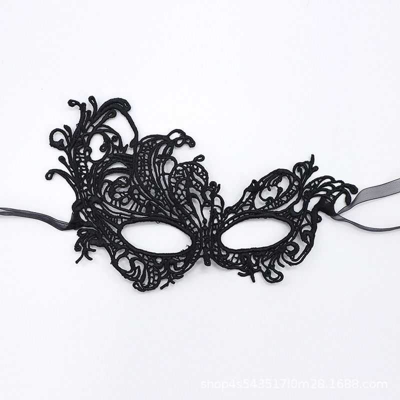 Ventas transfronterizas calientes de Halloween máscaras de encaje de Phoenix máscaras de rendimiento de máscaras sexuales de la reina