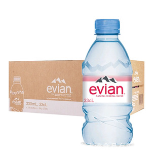 evian��녵VȪˮ330ml*24ƿ��Ȼ���|��܇�d���ˮ���䷨���M��