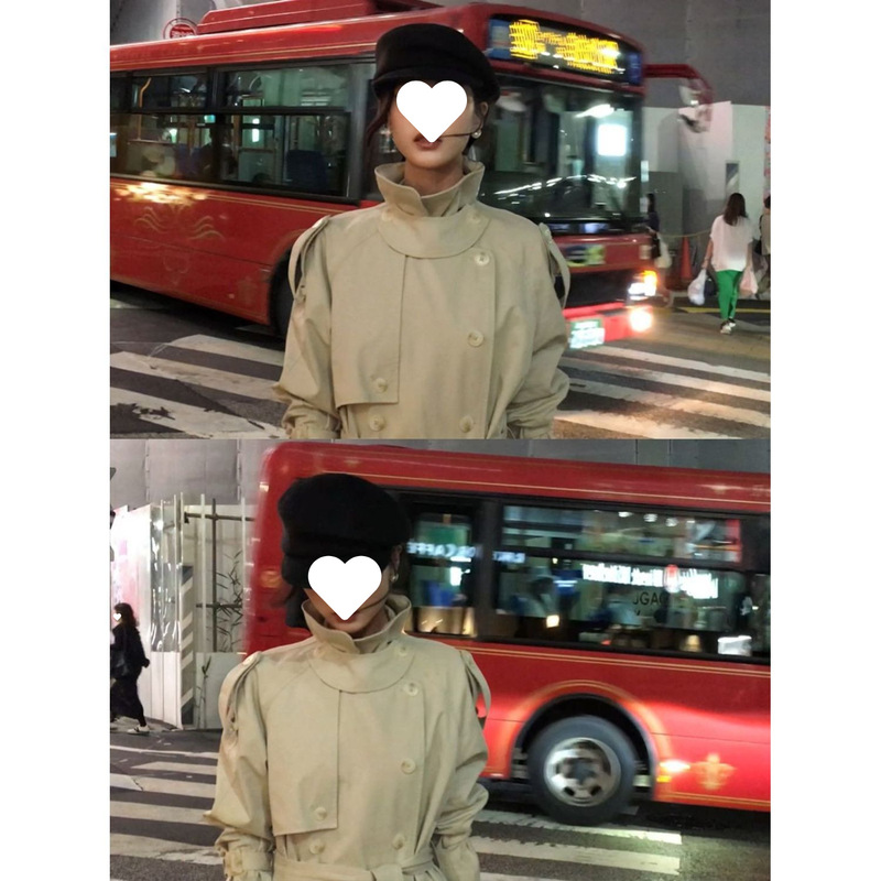 财阀女主 气质双排扣风衣外套女秋季新款英伦风高级感中长款大衣|undefined