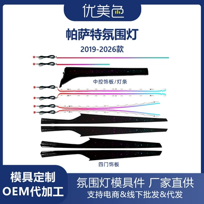Car Ambient Lighting Is Suitable for Volkswagen Passat 2019-2024
