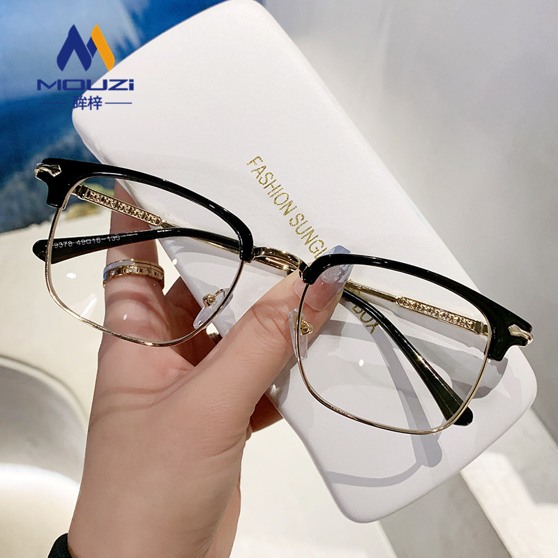 Men's retro anti-radiation glasses