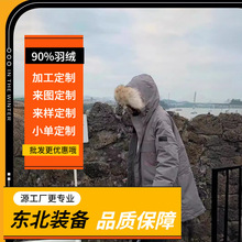 23SS加拿大羽绒服大鹅户外08远征男女儿童大鹅羽绒服厂家原标