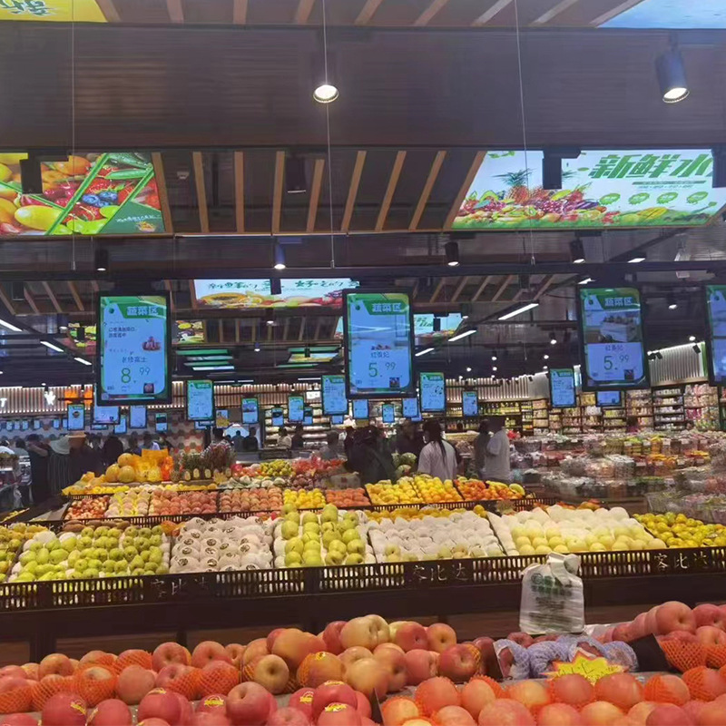 10.1寸电子价签显示屏商超LCD广告屏价签云管理WiFi连接动态播放