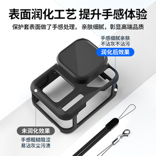 Insta360 ace pro2 silicone lens cover anti-fall anti-collision anti-lost rope sports camera accessories suit