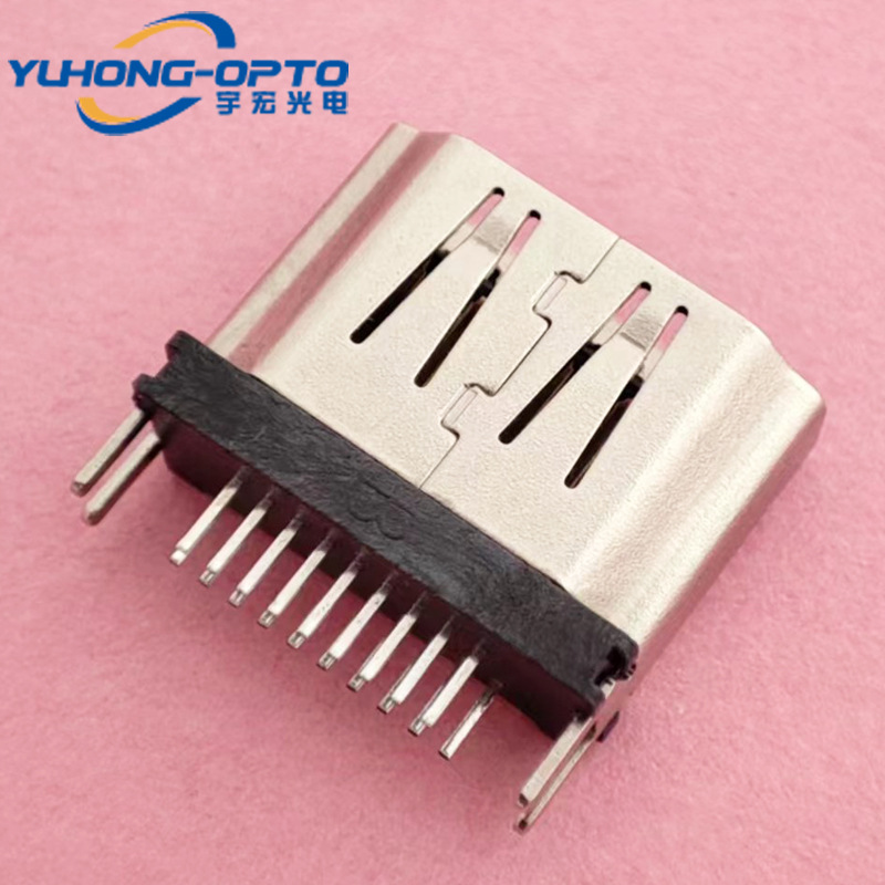 HDMI A母夹板1.6 铁镍 01