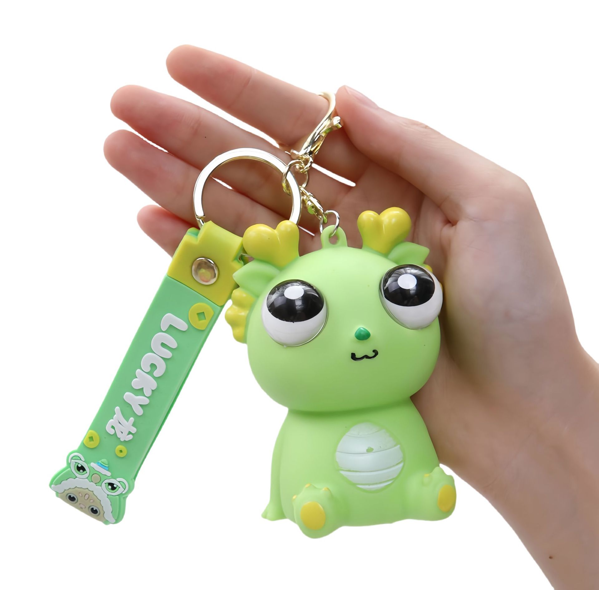 Creativo dragón de ojo pellizco juguete de descompresión extraña ventilación artefacto de descompresión juguete de muñeca de ojo pequeño dragón