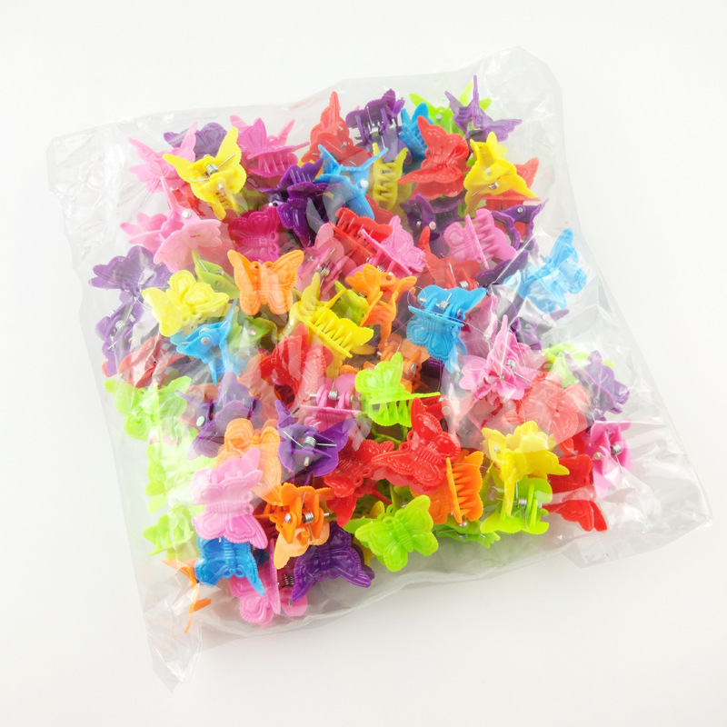 Kid's Simple Style Butterfly Plastic Handmade Hair Claws display picture 5