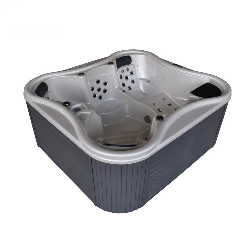 bañera de spa bañera de spa al aire libre nubes acrílico negro piscina de 5 - 6 personas bañera de spa