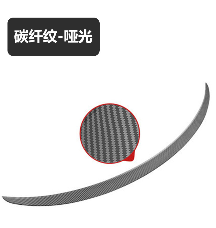 Suitable for Tesla Tesla model3/Y modified accessories blow molded ABS rear wing high-performance sports spoiler