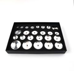 Watch Case Opening Tool, Watch Back Cover Mold, Aluminum Alloy Material, Aluminum Press Mold, 5mm Hole Diameter, Aluminum Cover Press Machine