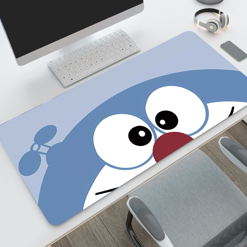 ドラえもんマウスパッドかわいい大サイズのコンピューターキーボードのデスクパッド|undefined