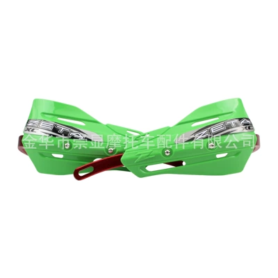 Motorcycle Hand Guard Bow Accessories Motosiklet ləvazimatları və aksesuarları - hand-guard-glossy-red-rod-green