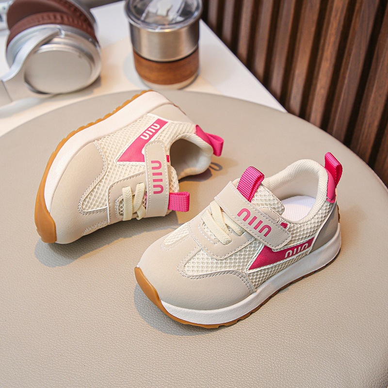 Boys' Breathable Mesh Sneakers Infant Toddler Walking Shoes Spring Summer Style Mesh Baby Footwear For Ages 0-5_voghion.com