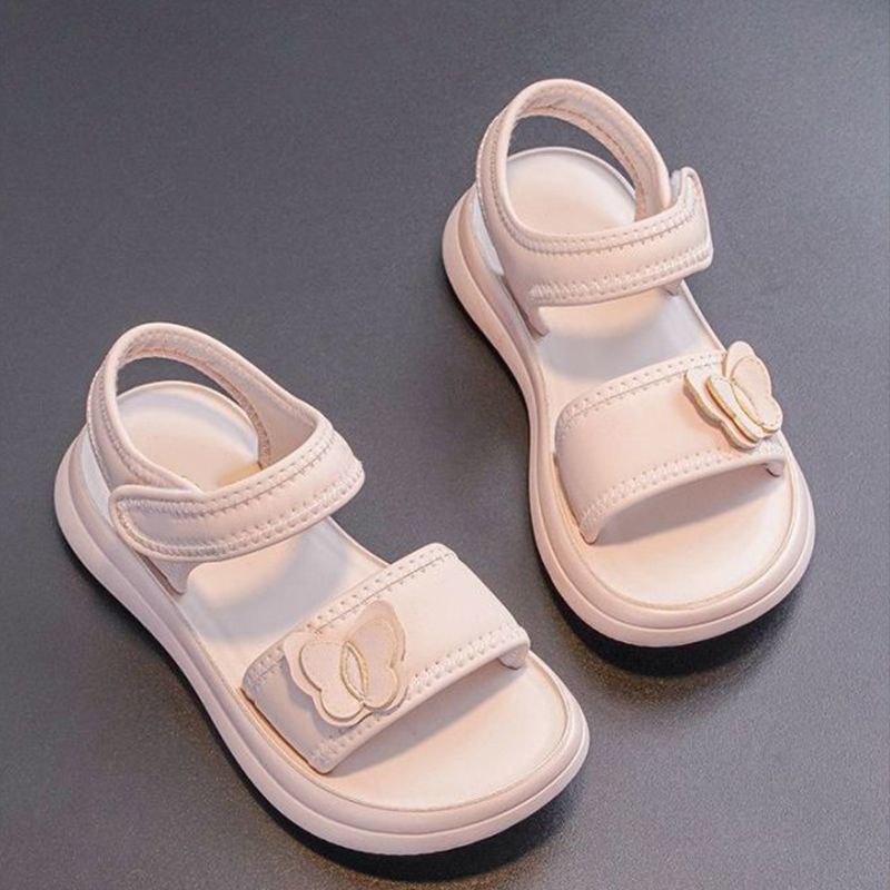 Sandalias infantiles 2026 primavera y verano nuevas niñas zapatos de playa suaves zapatos casuales de moda zapatos de princesa image 5