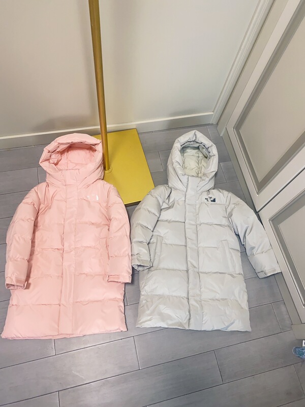 2025冬季男女中大儿童学院风连帽防风保暖羽绒服外套亲子装潮|undefined