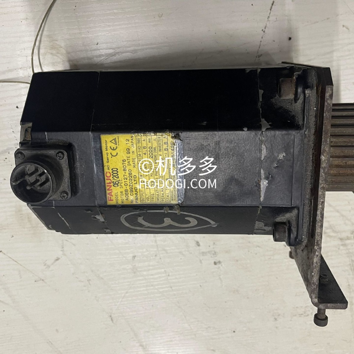 FANUC发那科注塑机拆机电机原装A06B-0127-B076