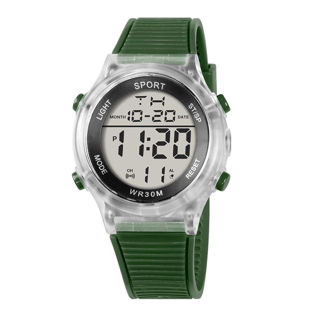 2025 nuevo aprendizaje reloj para niños reloj electrónico deportivo alarma luminosa multifuncional fábrica de relojes electrónicos al por mayor