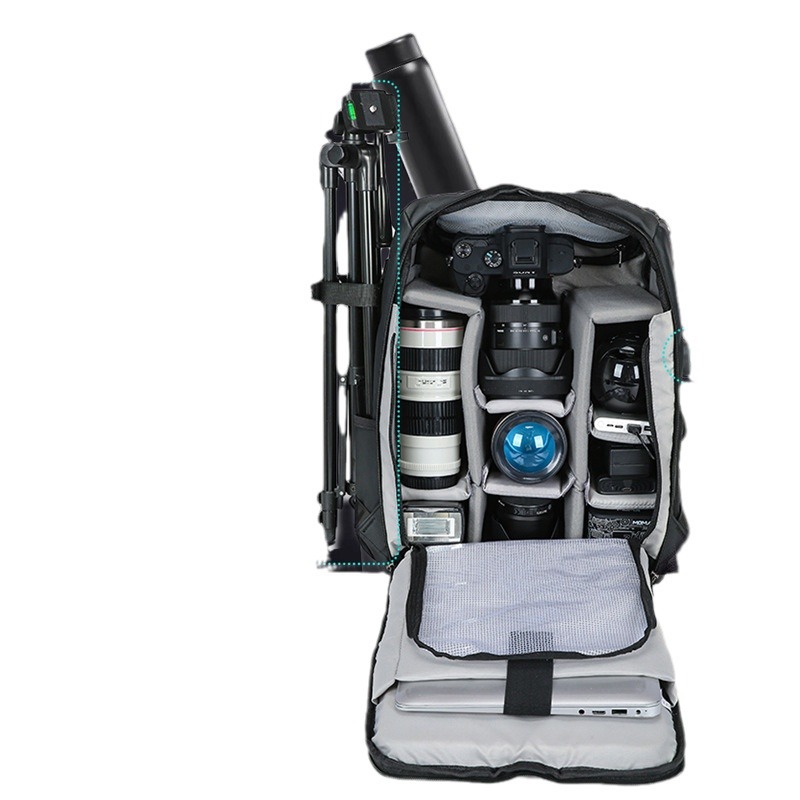캐논 SLR 카메라 어깨 카메라 가방 야외 전문 방수 대용량 다기능 컴퓨터 가방 드론