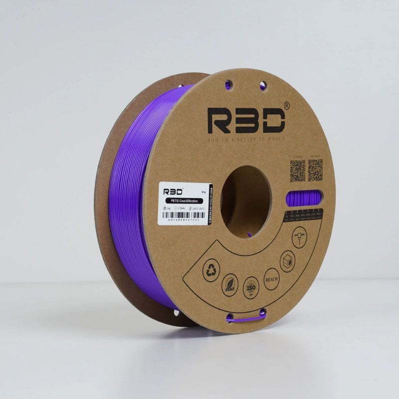 PETG-нить (R3D) 1 кг — экономичный сорт, разноцветные катушки и объёмы
