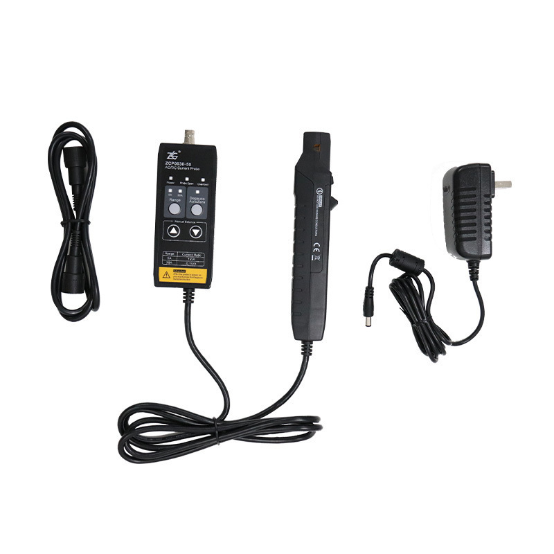 ZLG致远电子稳定可靠高精确度ZCP0030-50电流探头1mA- 30A/50MHz