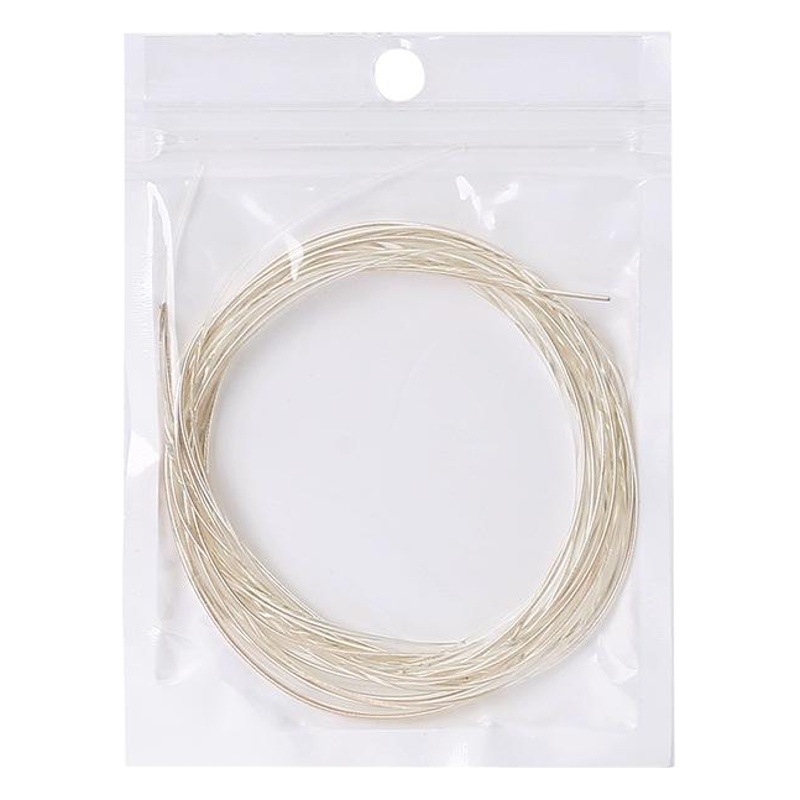 A granel guitarra clásica cuerdas de nylon fábrica al por mayor cadenas clásicas plateado fábrica cuerdas accesorios de guitarra