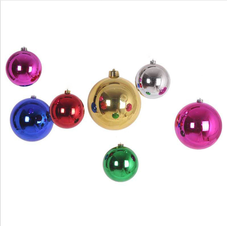 25cm BOLA DE Navidad bola galvanoplastia Hotel Mall KTV ventana boda lugar diseño decorativo bola al por mayor