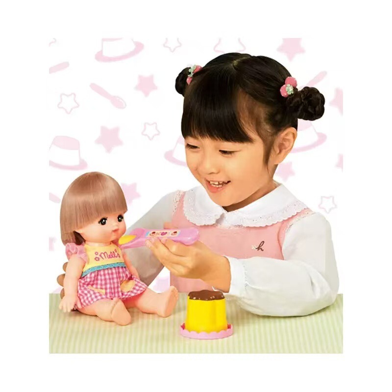 日本のミャオゼリーのイチゴのプリンのセットの食品はおもちゃの六一の子供のままごとのおもちゃのセットを与えます。|undefined