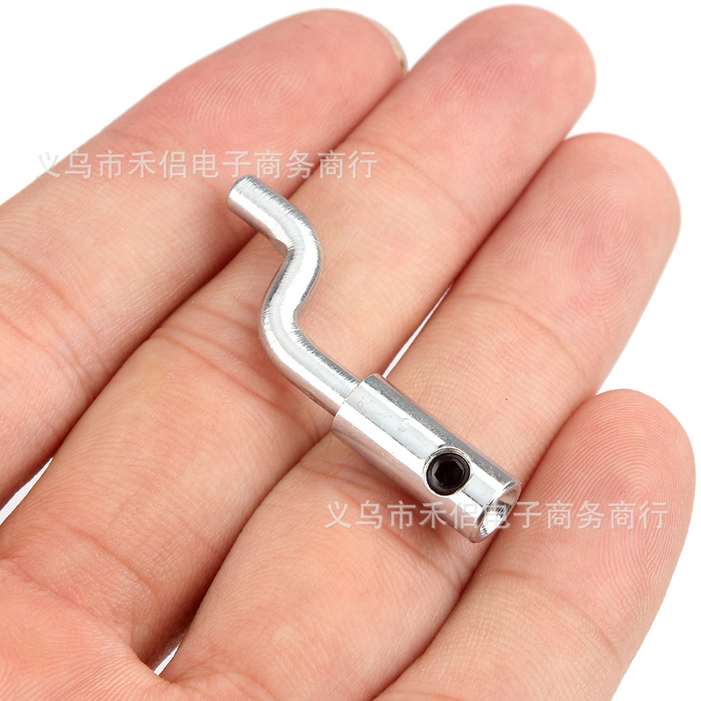 3 adjustable Z-shaped elbow throttle and brake cable ends for lawn mowers, mini bikes, go-karts, and dog scooters