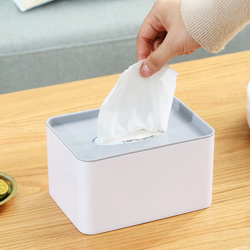 Creativo hogar sala de estar ponche-libre colgando caja de pañuelos estudiante dormitorio cabecera caja de pañuelos de papel higiénico