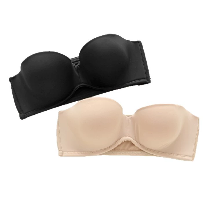 Non-slip sexy Japanese push up bra, underwear, invisible nipple stickers, tube top