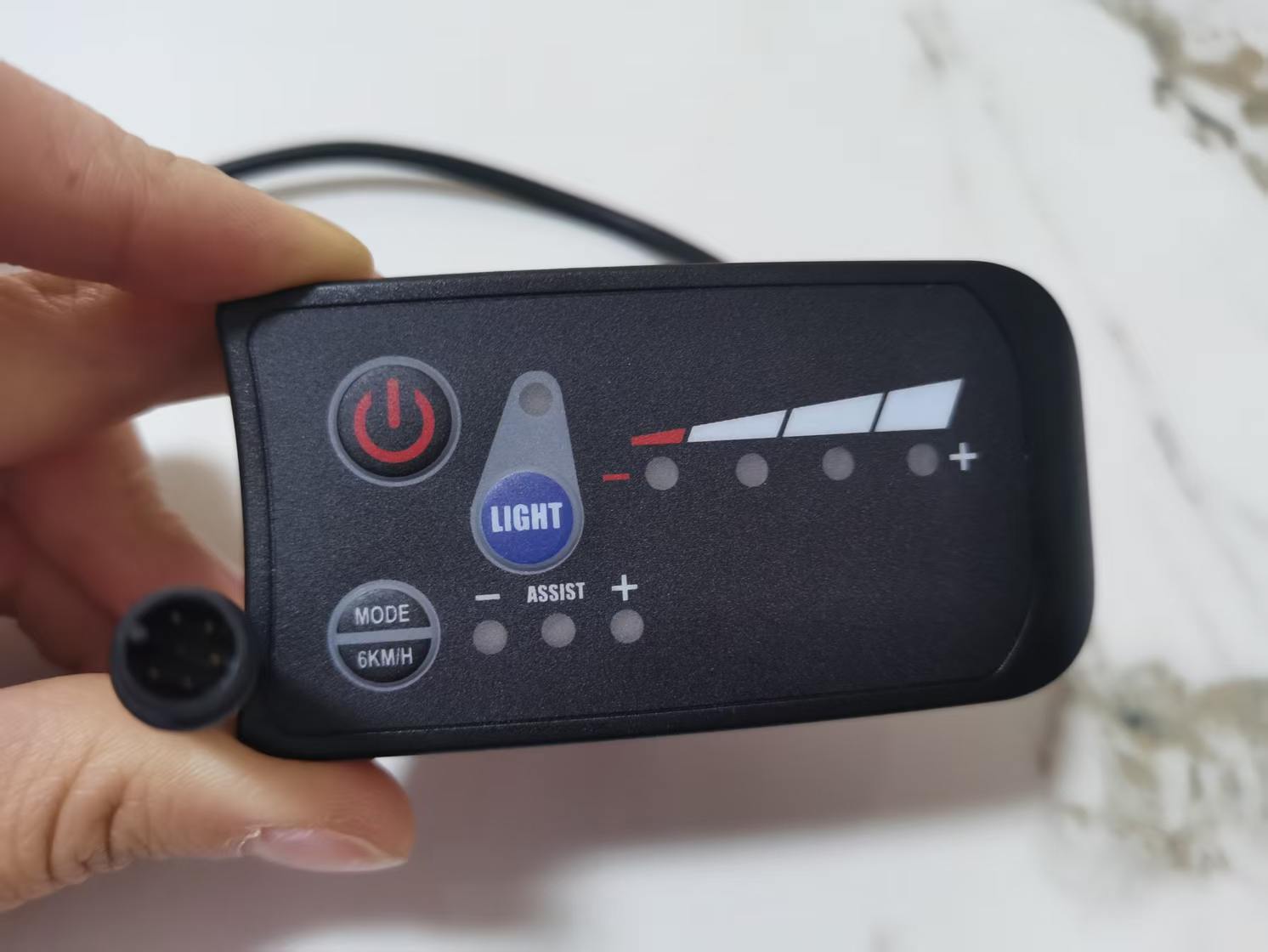 Lithium Battery Bicycle Smart Lcd Display S810 Power Indicator Headlight Switch Waterproof Six-Core Protocol
