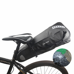 Bicycle tail bag, multifunctional large-capacity bicycle riding waterproof saddle tail bag, cycling equipment saddle bag