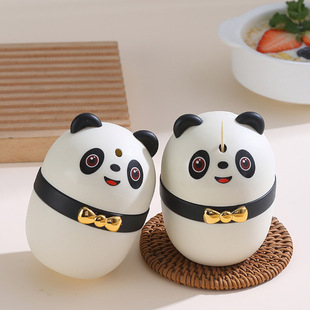 Cartoon Toothpick Box Household Personalized Cute Animal Toothpick Cans Living Room Entry Luxury Department Store Panda Pressing Toothpick Cans