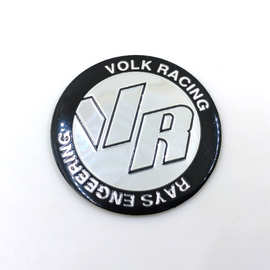 改装运动45MM汽车轮毂贴 RACING SPORT  改装轮毂标 标牌轮盖贴标